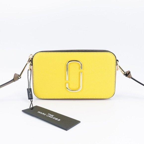Marc Jacobs Snapshot Camera Bag in Saffiano Leather Yellow OS - Picture 11 of 13